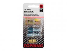 Topring 20.704C - 1/4 Industrial Kit With Steel Quick Coupler 1/4 (F) NPT and 2 Coupler Plugs