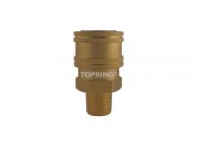 Topring 28.983 - High Flow Brass Coupler 1/2 (M) NPT (5-Pack)