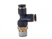 Topring 42.504 - 3/8 in. Push-to-Connect to 1/8 (M) BSPT Tee Adapter (2-Pack)