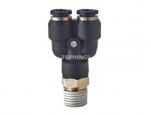 Topring 42.770 - 3/8 in. Push-to-Connect to 1/8 (M) BSPT Y Adapter (2-Pack)