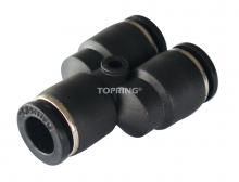 Topring 46.550 - 8 mm Push-to-Connect Y Union (10-Pack)