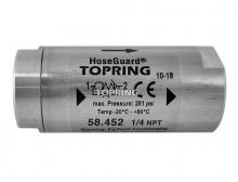 Topring 58.452 - Stainless Steel Air Fuse 24 SCFM 1/4 (F) to 1/4 (F) NPT