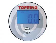 Topring 63.694 - 90 mm Digital Pressure Gauge 7 to 174 PSI