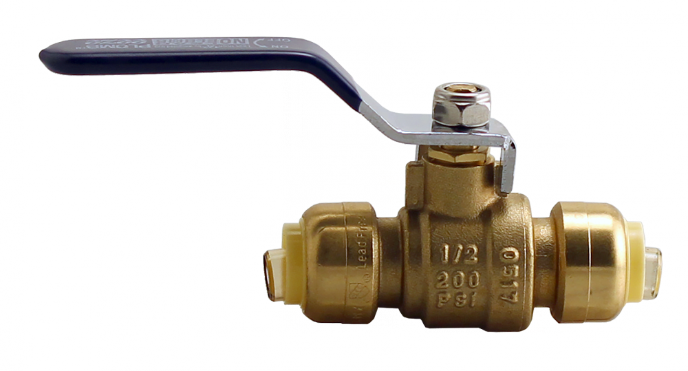 NL 1/2&#34;PUSHFIT BALL VALVE