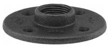 Boshart Industries 2-BLFF-07 - 3/4" FLOOR FLANGE - BLACK