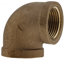 Boshart Industries 2-BRE-10 - 1" BRONZE 90' ELBOW