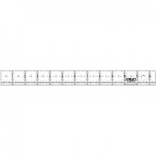 OLFA 1071831 - OLFA QR-1x12 1" x 12" Frosted Acrylic Ruler