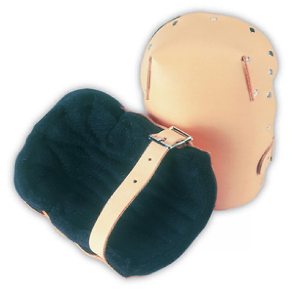 HEAVY DUTY EXTRA PADDING LEATHER KNEEPADS