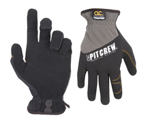 Kunys Leather 217L - SPEED CREW™ - BLACK/GREY - L