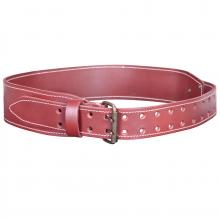 Kunys Leather 21962X - 3" TAPERED HEAVY-DUTY LEATHER WORK BELT - XL (40" - 52")