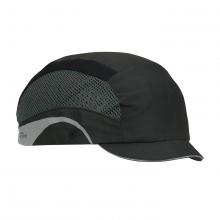 PIP Canada 282-AEM130-11 - JSP HARDCAP AEROLITE, BLACK, LIGHT WEIGHT, MICRO 1" BRIM, HDPE LINER