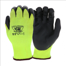 PIP Canada GP34846/S - Seamless Knit Nylon Glove with Nitrile Coated MicroFoam Grip on Full Hand - Micro Dot Palm - Touchsc