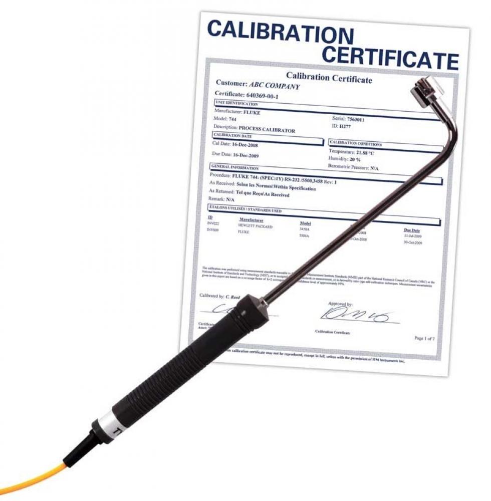 REED LS-104-NIST Right Angle Thermocouple Surface Probe