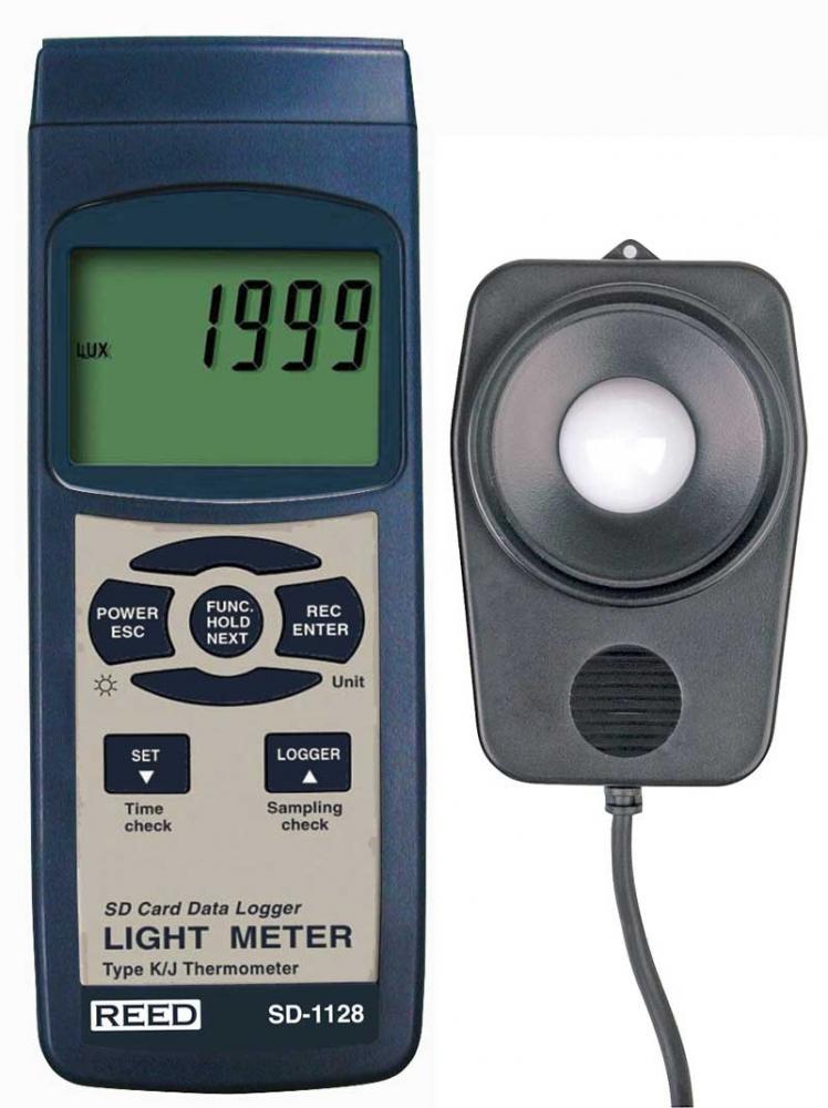 REED SD-1128 Data Logging Light Meter