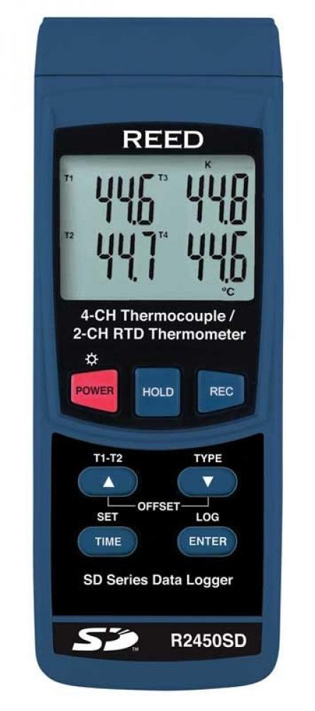 REED R2450SD Data Logging Thermometer