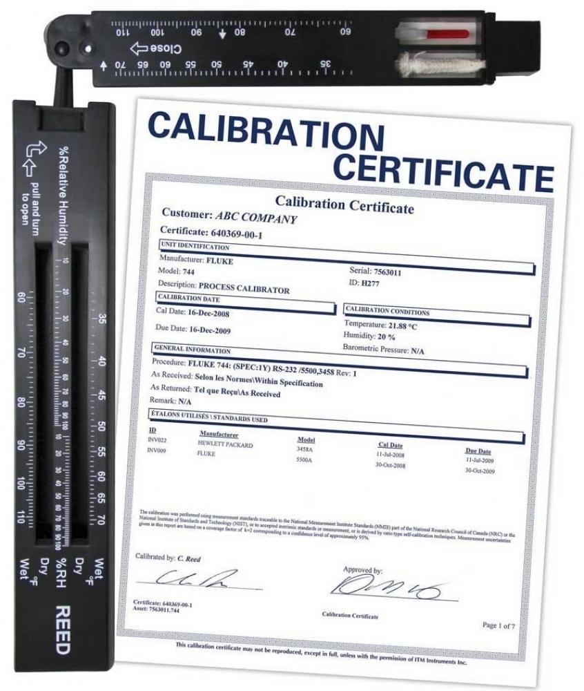 REED R6012 Sling Psychrometer