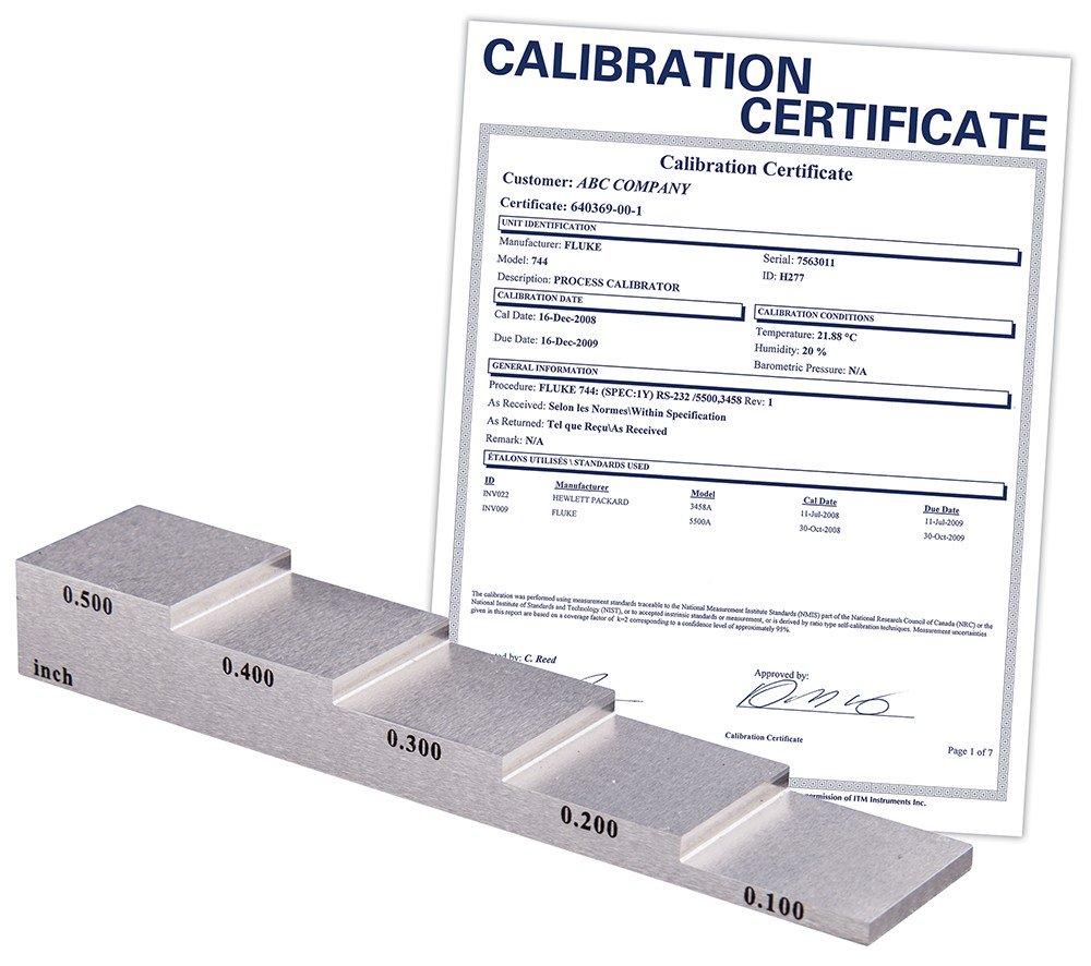 REED R9060-NIST 5-Step Calibration Block