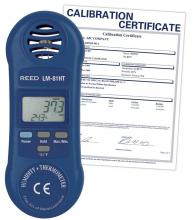 ITM - Reed Instruments LM-81HT-NIST - REED LM-81HT Thermo-Hygrometer, 32 to 122F (0 to 50C), 10-95% RH, includes NIST Traceable Certi