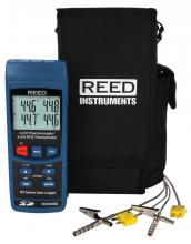 ITM - Reed Instruments 142185949 - REED R2450SD-KIT6 Data Logging Thermometer with 2 Oven/Freezer Thermocouple Probes