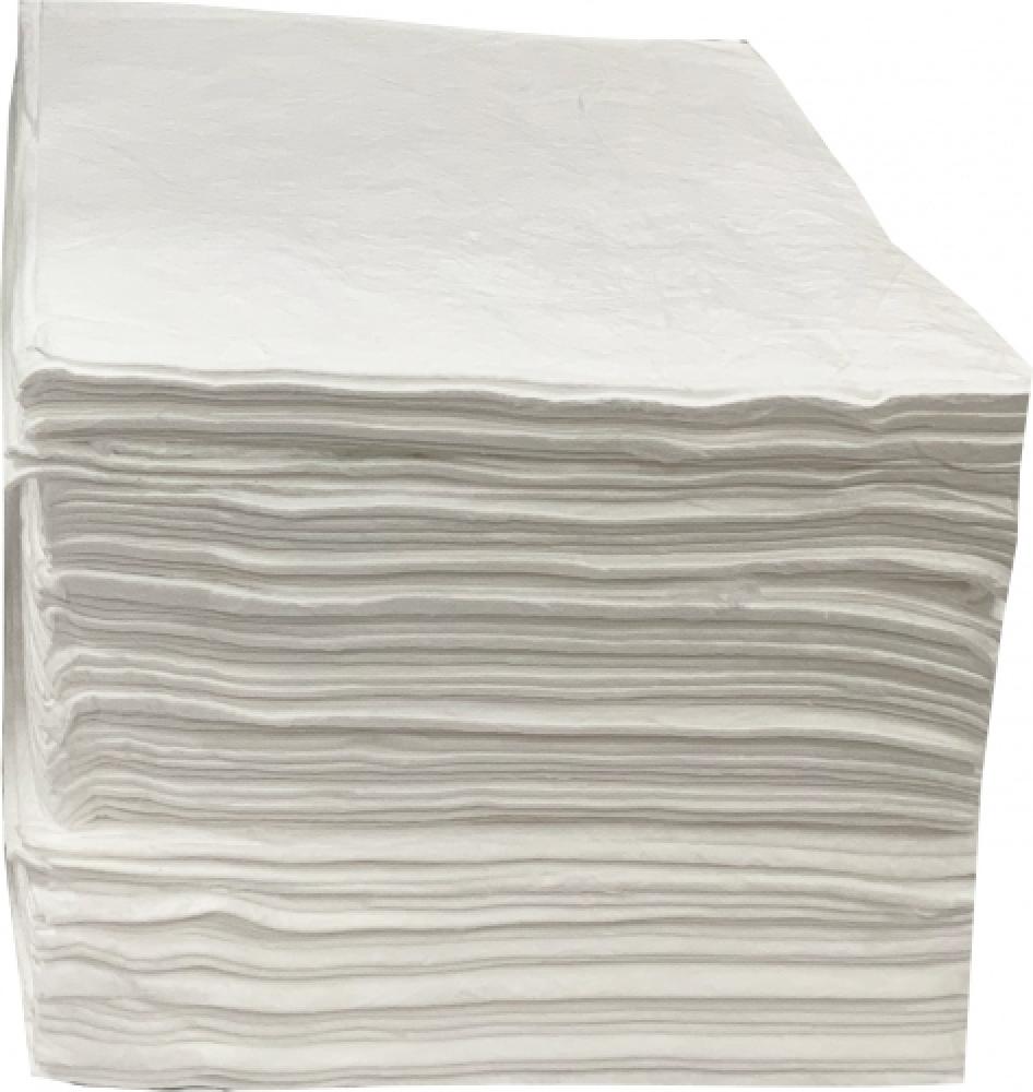 15&#34;x18&#34; Oil Only Three-Ply SMS Extra Heavyweight Sorbent Pads (100 ct)