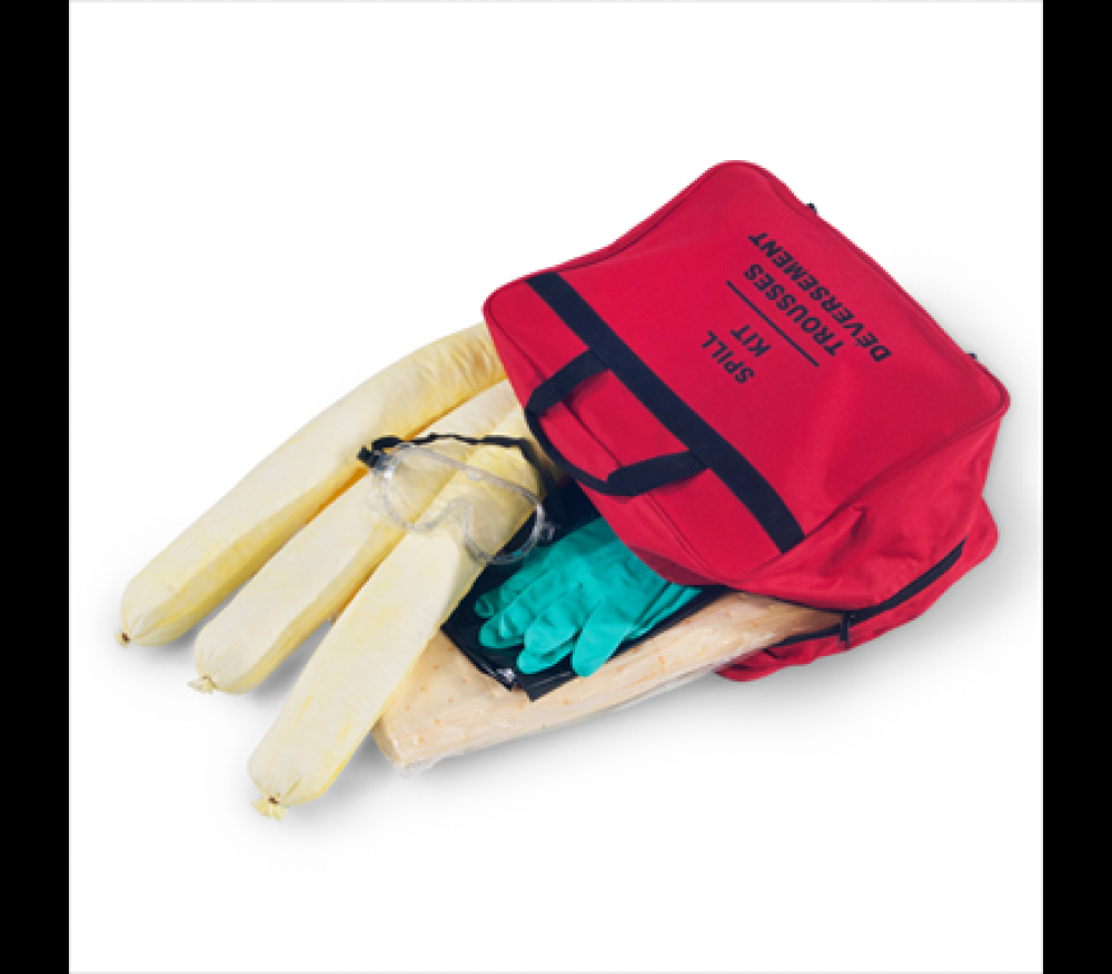 Velcro Bag Chemical <br>Spill Kit