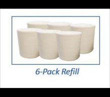 ESP Sorbents 74491 - Sanitizing Wipe Kit Refill Rolls (300 - 6.8'x6'Wipes)