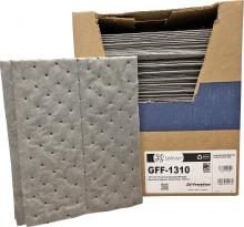 ESP Sorbents GFF-1310 - Spilfyter 13"x10" Universal Three-Ply Heavyweight Sorbent Pads