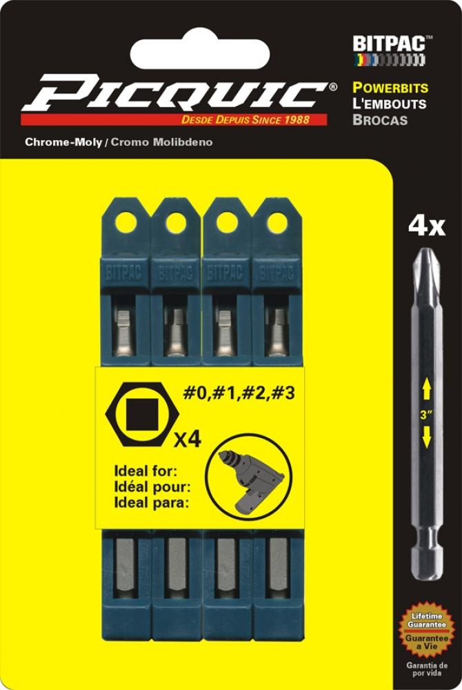 RobertsonÂ® Square Head BitPac Set Green