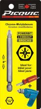 Picquic Tool Company Inc 88032 - 3 inch PozidrivÂ® # 2 Powerbit Carded