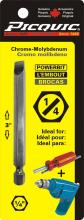 Picquic Tool Company Inc 88114 - 3 inch Slotted 1/4" Powerbit Carded