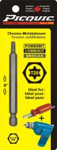 Picquic Tool Company Inc 88220 - 3 inch TorxÂ® # 20 Powerbit Carded