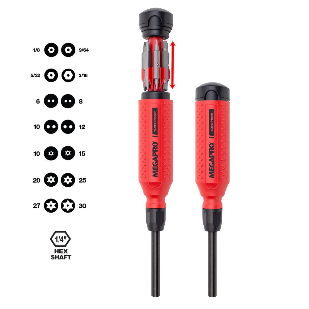 15-in-1 Tamperproof Screwdriver