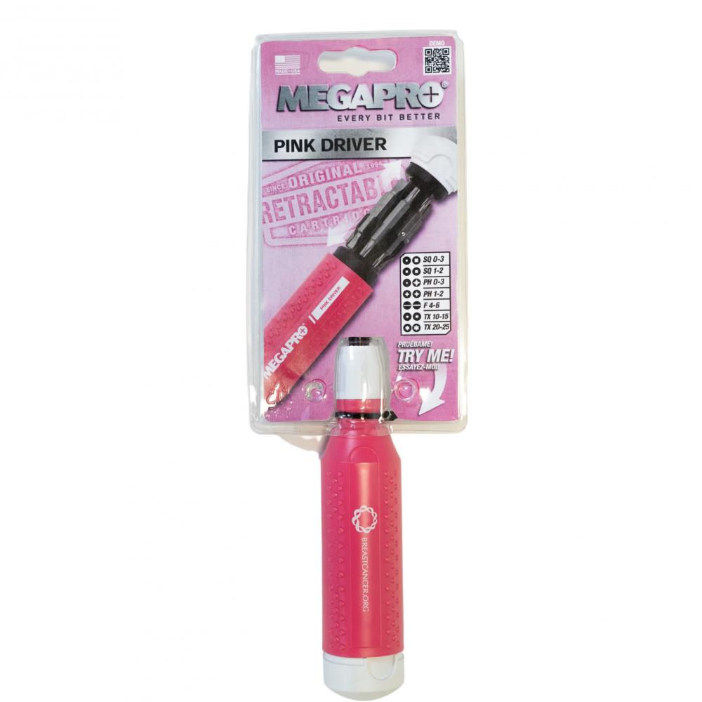 15-in-1 Pink Screwdriver - Carded