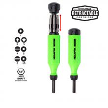 Megapro 8IN1NAS-NGR/BK - 8-in-1 Original Screwdriver – Neon Green