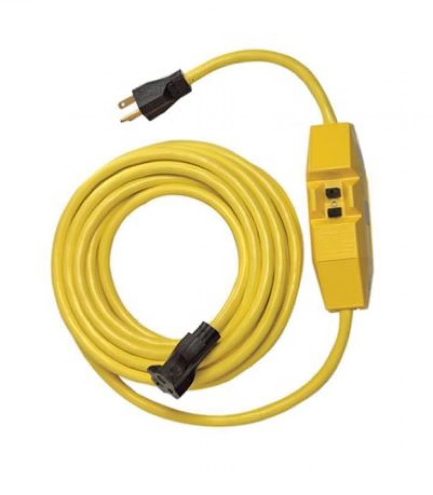 EXTCORD- 14/3 SJTW 25' YELLOW LE YJ