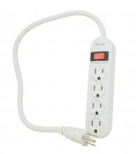 Southwire 41299 - POWERSTRIP, 4 OUTLET 1.5' CORD