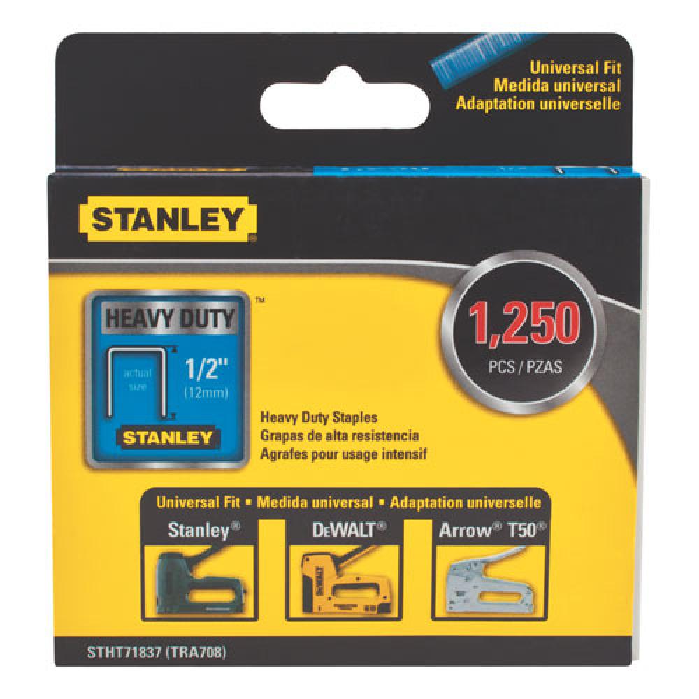 1,250 pc1/2 in Heavy Duty Narrow Crown Staples