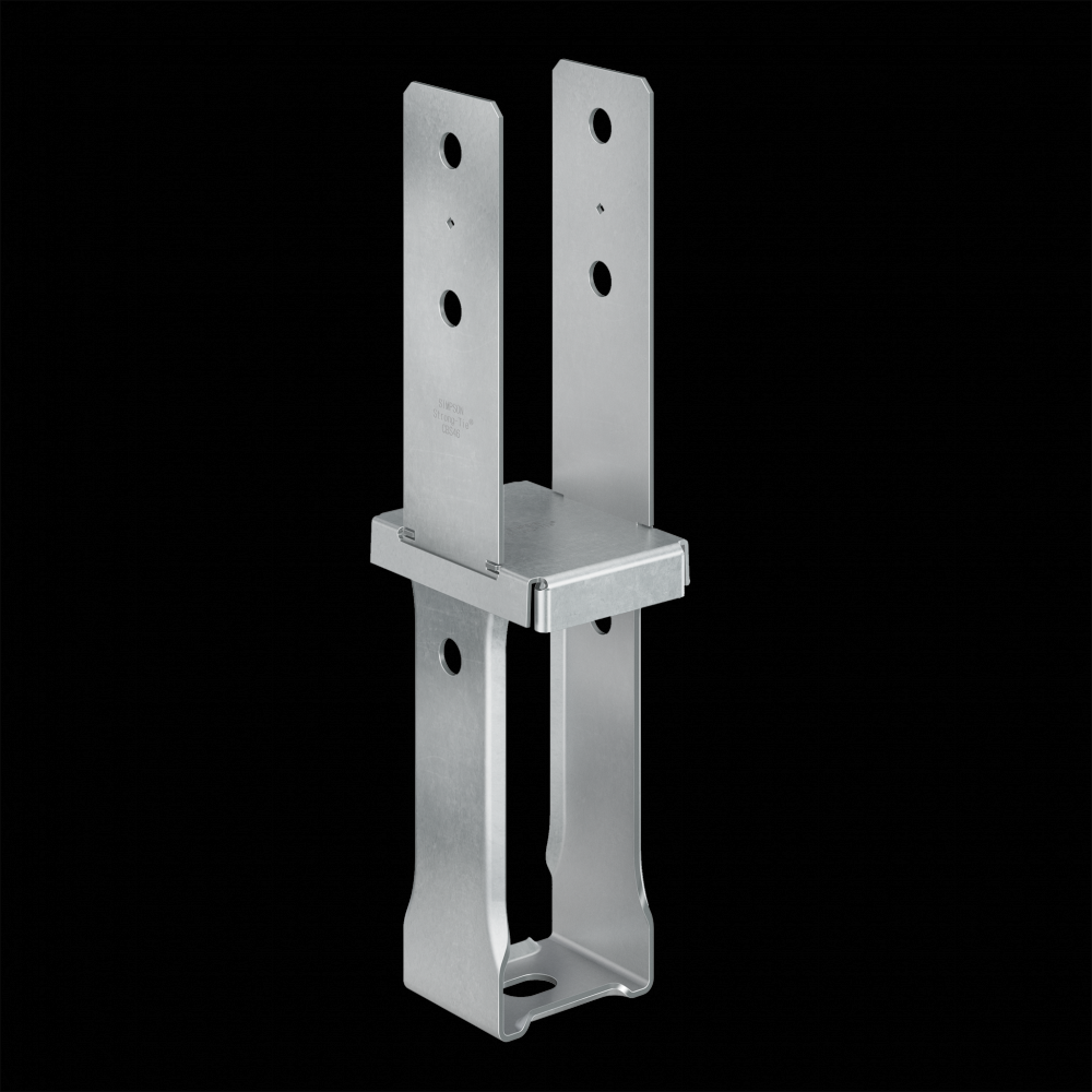 CBS Galvanized Standoff Column Base for 4x6