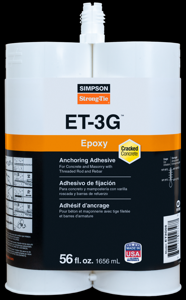 ET-3G™ 56-oz. Epoxy Adhesive Cartridge