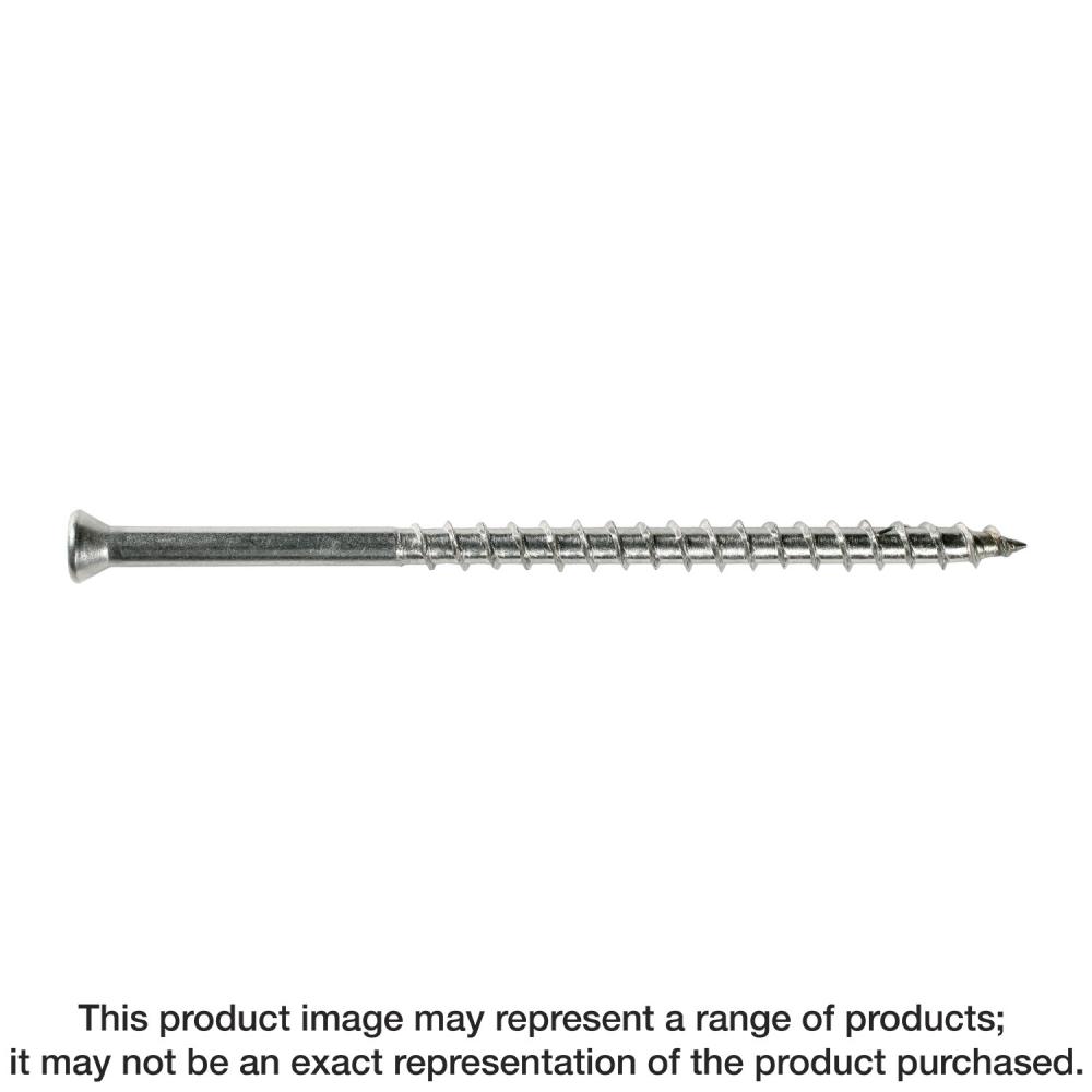 Trim-Head Screw, Square Drive — #7 x 1-5/8 in. #1 SQ, Type 305 (1 lb.)