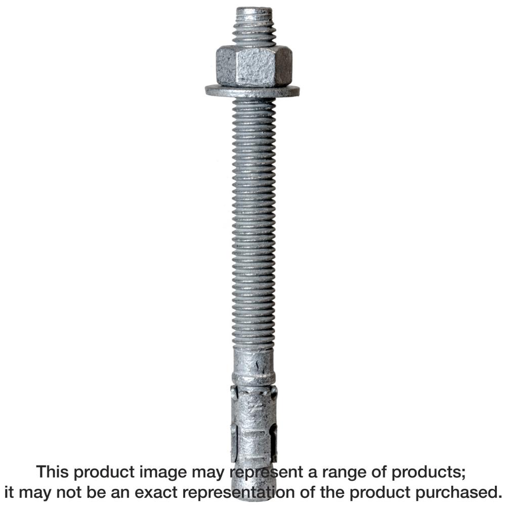 Strong-Bolt® 2 — 5/8 in. x 8-1/2 in. Mechanically Galvanized Wedge Anchor (20-Qty)