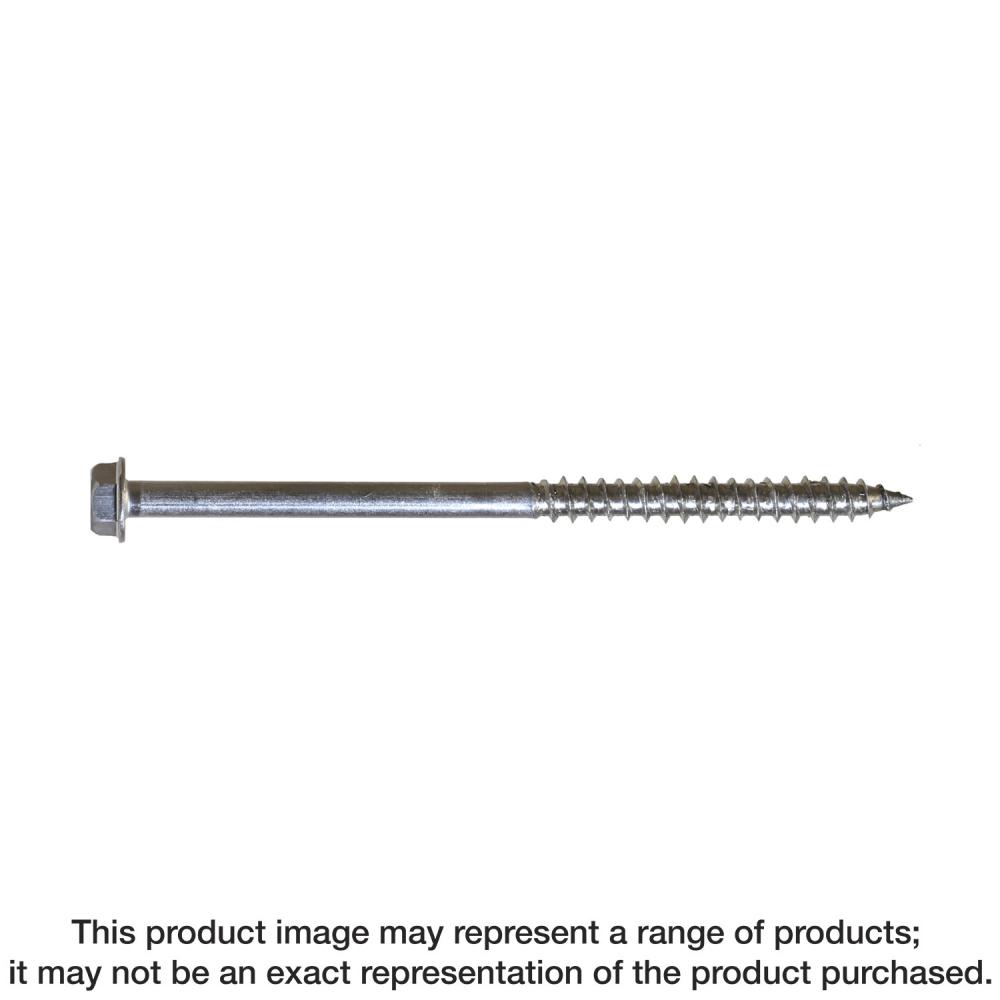 Strong-Drive® SDWH™ TIMBER-HEX SS Screw - 0.275 in. x 8 in. 1/2 Hex, Type 316 (25-Qty)