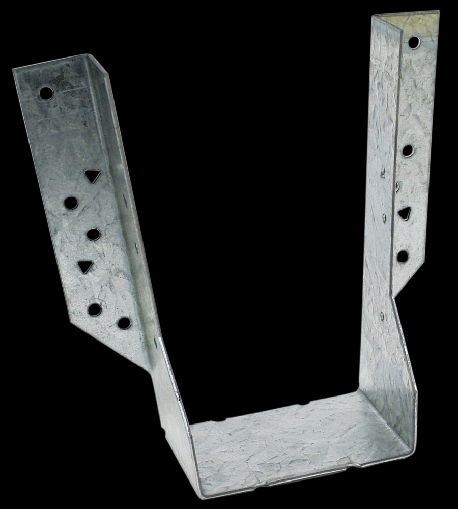 HU Galvanized Face-Mount Joist Hanger for 4x8