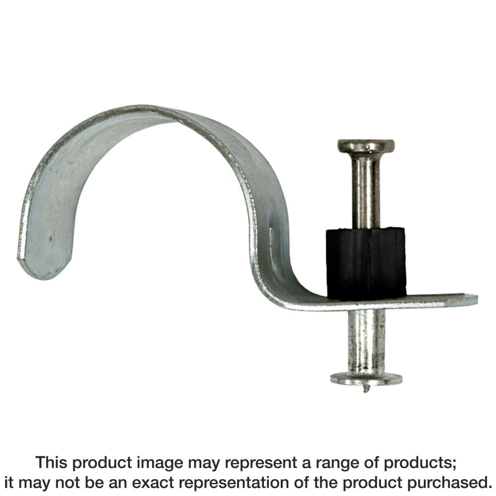 PCCPowder-Actuated Conduit Clip 1-in. EMT with 1-in. Pin (50-Qty)