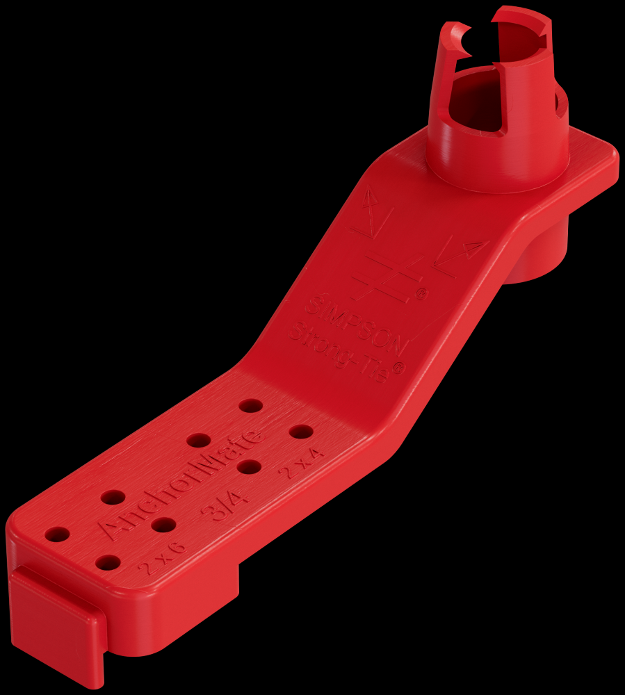 AnchorMate® 3/4-in. Dia. Anchor Bolt Holder — Red (100-Qty)