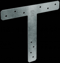 Simpson Strong-Tie 1616HTQ - HTQ 16 in. x 16 in. 7-Gauge Hot-Dip Galvanized Heavy T Strap