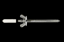 Simpson Strong-Tie SPS25344-KT - Storm-Panel Screw — 1/4 in. x 3-7/16 in. Type 302 (25-Qty)