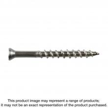 Simpson Strong-Tie T08162DWP - Deck-Drive™ DWP WOOD SS Screw - #8 x 1-5/8 in. T-20, Flat Head, Type 316 (100-Qty)