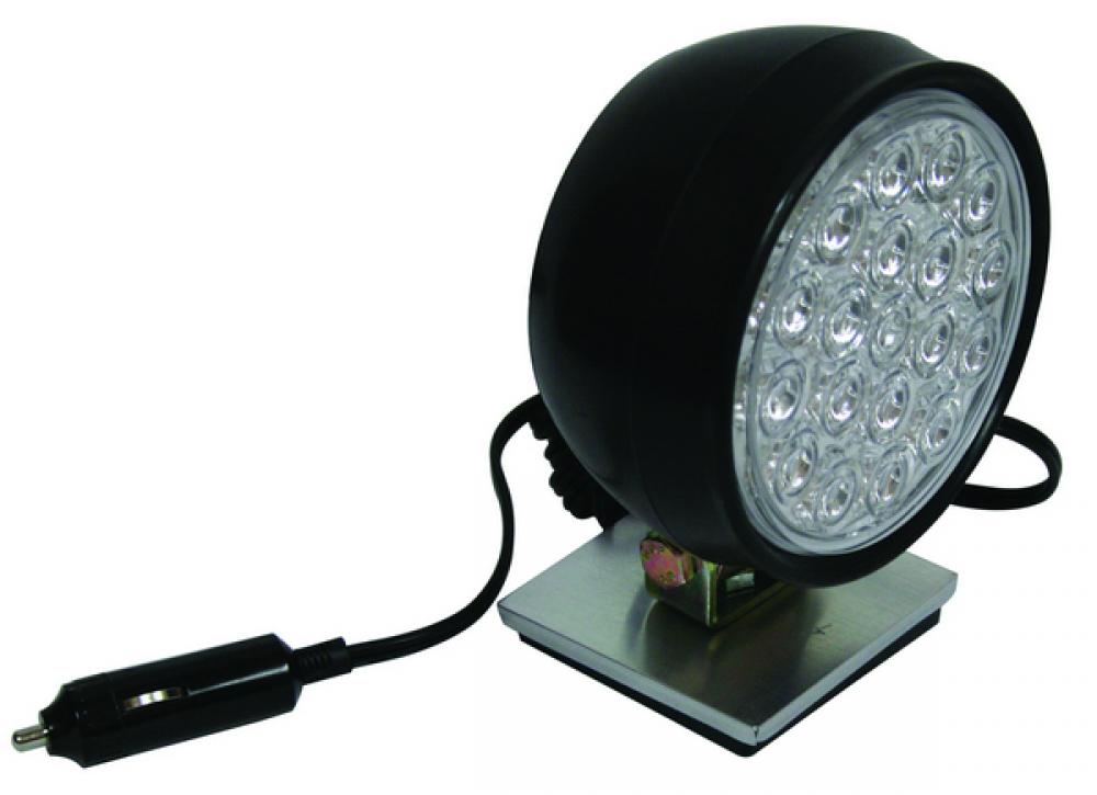 LMP LED TRA/UTIL RUBB ROUND 250LX FLOOD PAR36 MAG MOUNT