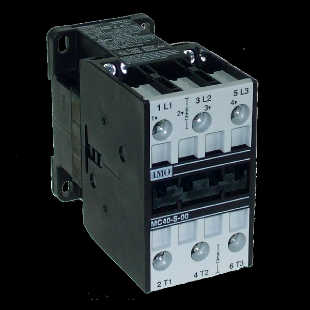 CONTACTOR 3P, OPEN, 18.5KW 40A, AC3